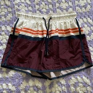 H & M Maroon board shorts